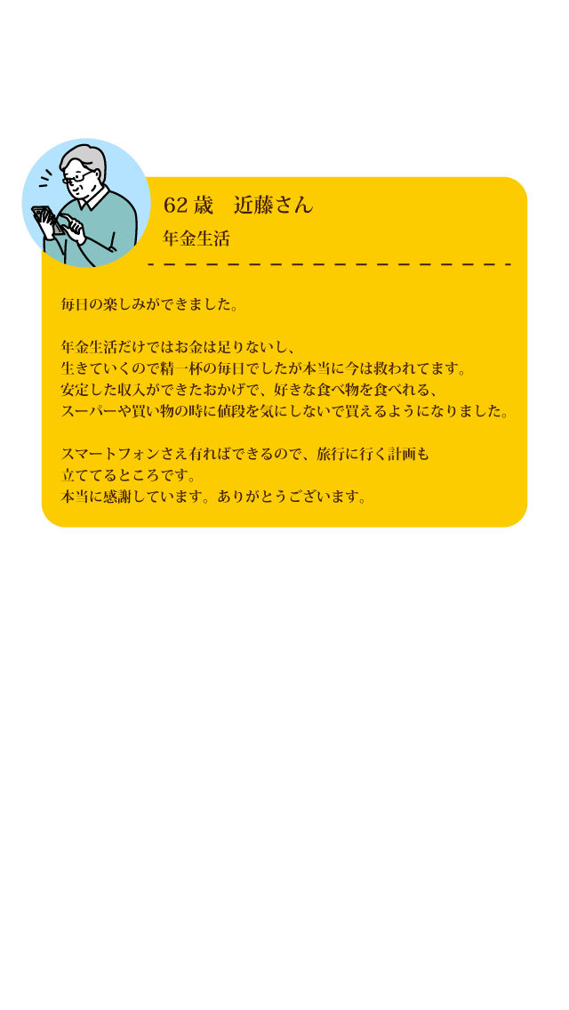 62歳近藤さん